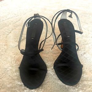Worn once, BCBGMaxAzria heels. Sz 10